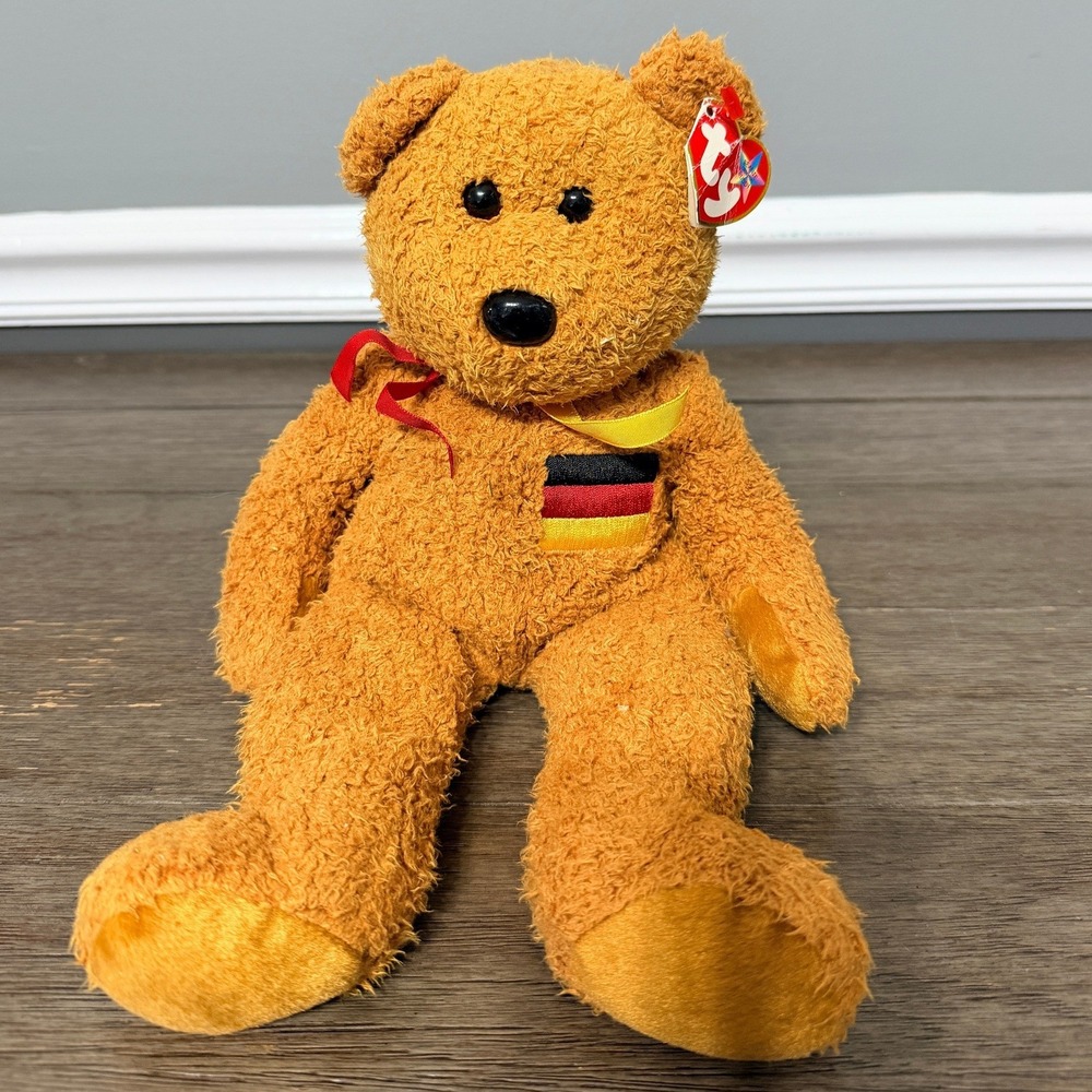 Vintage 1999 Ty Beanie Buddies‎ Germania the Bear